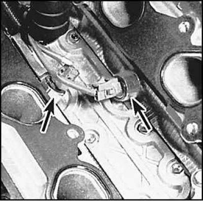 Где находится датчик затяжки Knock sensor - check and replace (Toyota Camry XV20, 1996-2001) - "Power unit: E