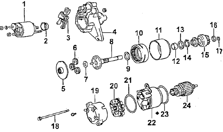 CARSJP.RU - Стартер Toyota Crown (Тойота Краун), купить, цены и фото
