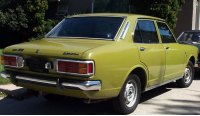 Corona Т80, sedan, vedere din spatele