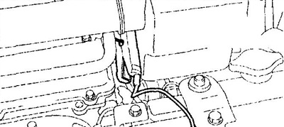3. Подсоедините стробоскоп, как показано на рисунке.