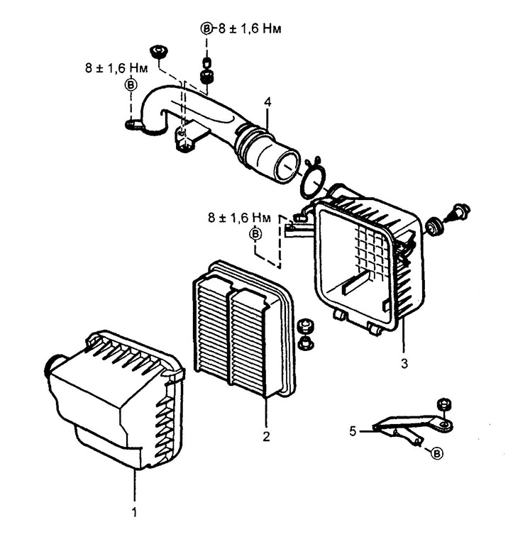1 - вакуумный шланг,