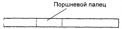 б) Установите поршневой палец в спецприспособление.