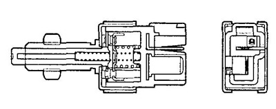 педаль тормоза отпущена — проводимости нет