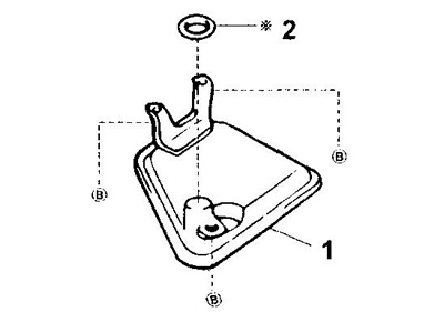 Замена кольцевого уплотнения фильтра рабочей жидкости.