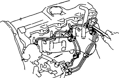 Toyota hiace форсунка как снять Nozzles - removal and installation (Toyota Dyna Y50/Y60, Y50, 1984-1995) - "Dies