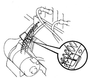 4. По проводу от свечи 1-го цилиндра найдите соответствующий вывод на крышке распределителя…