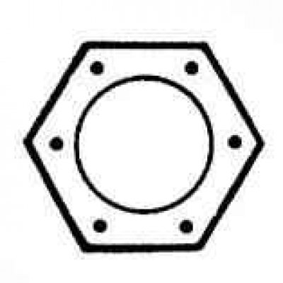 Шестигранная гайка