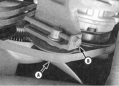 1. Как правило, корректировка усилия натяжения ремня (ослабление/усиление) осуществляется путем…