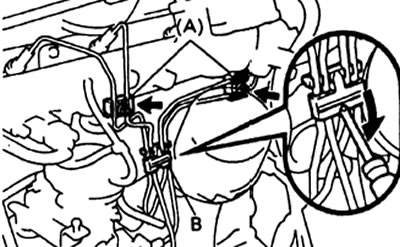 6. Подсоедините трубки высокого давления: временно закрепите трубки на форсунках и ТНВД, установите…