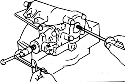 Общий преднатяг — 0,74 - 0,96 Н·м