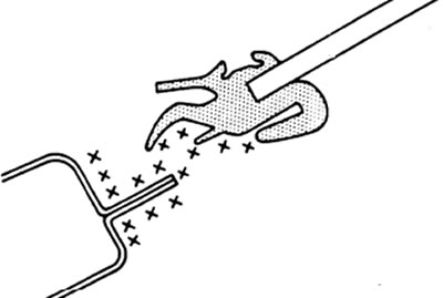 а) Нанесите грунтовку или мыльную воду на контактирующие поверхности фланца уплотнителя и…