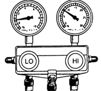 1. Повышенное давление во всей системе (недостаточное охлаждение)