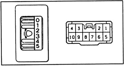 1. Проверьте проводимость переключателя. Замените переключатель, если проводимость отличается от…