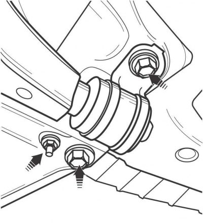 Как снять передний рычаг тойота рав 4 Lower arm front suspension - removal and installation (Toyota RAV 4 XA10, 1994-2
