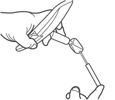 Рис. 14.41. Снятие внутреннего зеркала заднего вида