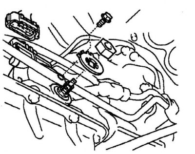 3. Для замены выключателя расконтрите шайбу и отверните гайку.